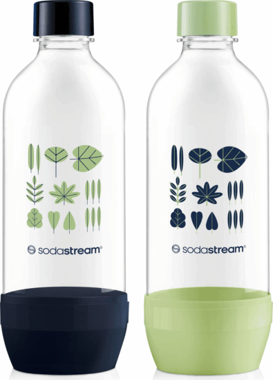 SodaStream BO Jet Duo Szénsavasító palack 1l Mintás - 2db/csomag
