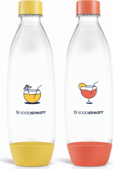 SodaStream BO Fuse Duo Szénsavasító palack 1l Mintás - 2db/csomag