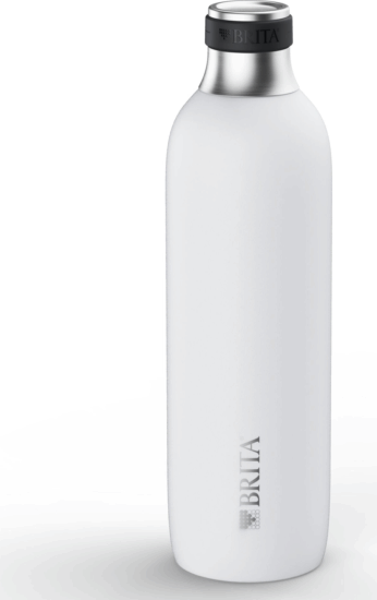 Brita SodaTrio Rozsdamentes Acél Szénsavasító palack 1l Fehér - 1db/csomag