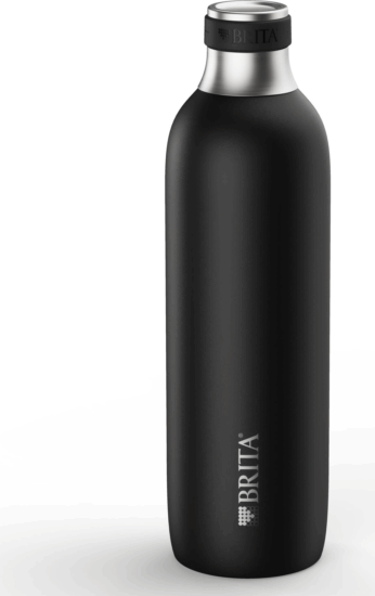 Brita SodaTrio Rozsdamentes Acél Szénsavasító palack 1l Fekete - 1db/csomag Brita SodaTrio Rozsdamentes Acél Szénsavasító palack 1l Fekete - 1db/csomag