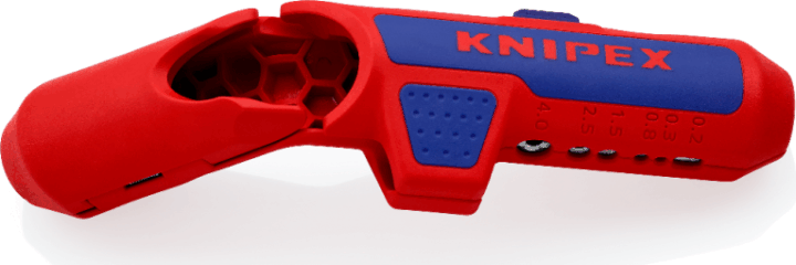 Knipex IPEX ErgoStrip Univerzális csupaszítószerszám Balkezesek számára Knipex IPEX ErgoStrip Univerzális csupaszítószerszám Balkezesek számára
