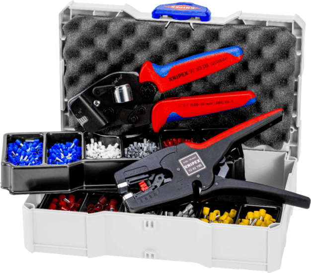 Knipex 97 90 17 Krimpelő Készlet Knipex 97 90 17 Krimpelő Készlet