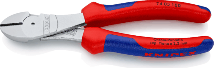 Knipex 74 05 180 Erő-kímélő oldalcsípőfogó Knipex 74 05 180 Erő-kímélő oldalcsípőfogó