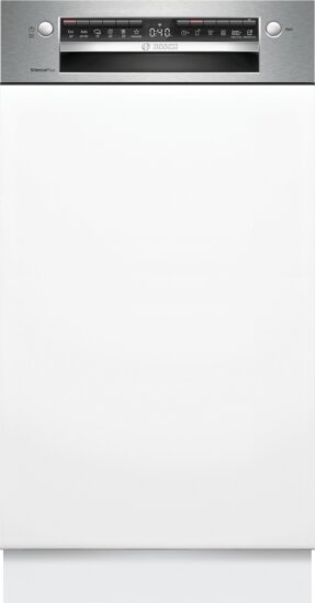 Bosch SPI4HMS49E Serie 4 Félig beépíthető mosogatógép, 45cm, 10 teríték Bosch SPI4HMS49E Serie 4 Félig beépíthető mosogatógép, 45cm, 10 teríték