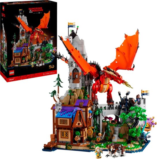 LEGO® Ideas: 21348 - Dungeons & Dragons Vörös Sárkányok Legendája készlet