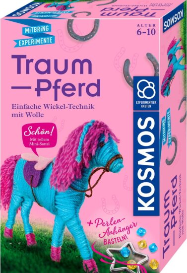 KOSMOS 658205 Traumpferd - Fonal kézműves készlet