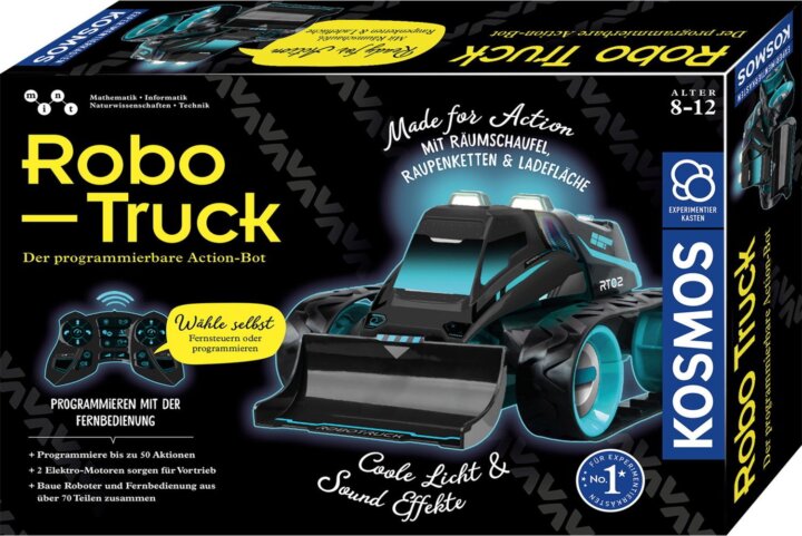KOSMOS 621049 Robo Truck - Programozható Akció Robot Kísérleti építő Készlet