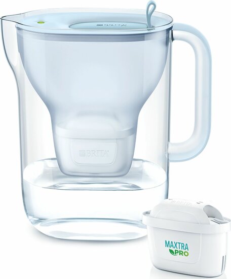 Brita Style Eco vízszűrő kancsó 2,4L Kék + Maxtra Pro ALL-IN-1 szűrőbetét