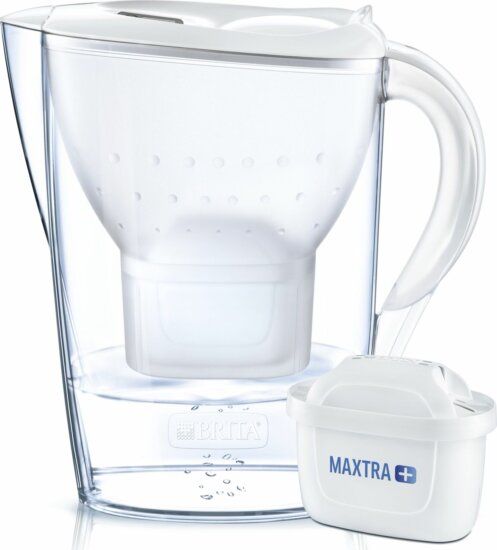 Brita Marella vízszűrő kancsó 2,4L fehér + Maxtra Pro ALL-IN-1 szűrőbetét