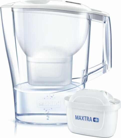 Brita Aluna Vízszűrő kancsó 2,4L fehér + Maxtra Pro ALL-IN-1 szűrőbetét