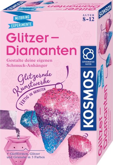 KOSMOS 657758 Csillámos Gyémántok Kísérletező készlet KOSMOS 657758 Csillámos Gyémántok Kísérletező készlet