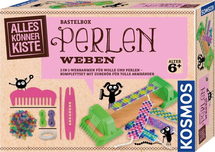 KOSMOS 604387 Gyöngyfűző kézműves készlet