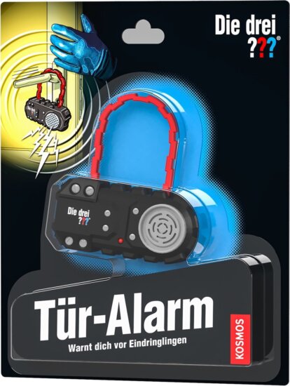 KOSMOS 630201 Die drei ??? - Biztonsági Ajtóriasztó Detektív készlet
