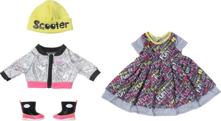 ZAPF Creation BABY born - City Deluxe Style 43 cm babakiegészítő