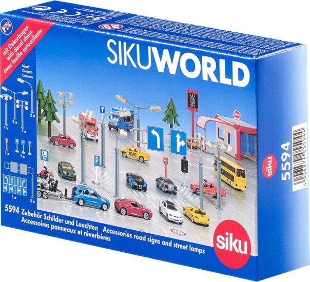 Siku 5594 Táblák és Lámpák Kiegészítő Játék Készlet Siku 5594 Táblák és Lámpák Kiegészítő Játék Készlet