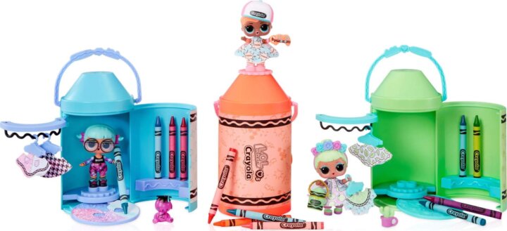 L.O.L. Surprise Loves Crayola Színes Stúdió meglepetés játékbaba L.O.L. Surprise Loves Crayola Színes Stúdió meglepetés játékbaba