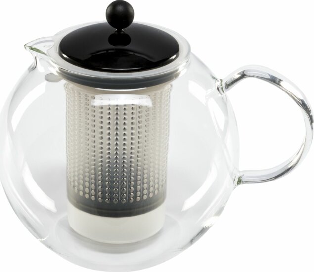 Bodum ASSAM Üveg Teáskanna 1,5L - Fekete