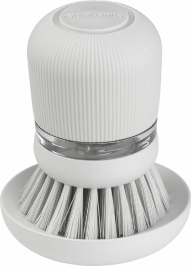 Brabantia 302640 Mosogatókefe szappanadagolóval - világosszürke Brabantia 302640 Mosogatókefe szappanadagolóval - világosszürke