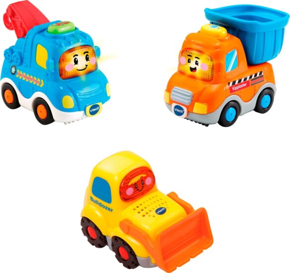 VTech 80-242174 Tut Tut Baby - Építőipari jármű 3db Hanggal (Német) VTech 80-242174 Tut Tut Baby - Építőipari jármű 3db Hanggal (Német)