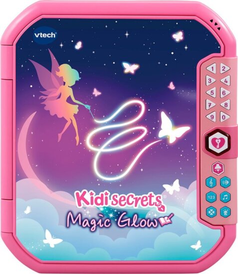VTech 80-532404 Kidisecrets - Számzáras Mágikus Titkos napló világítással - Pink