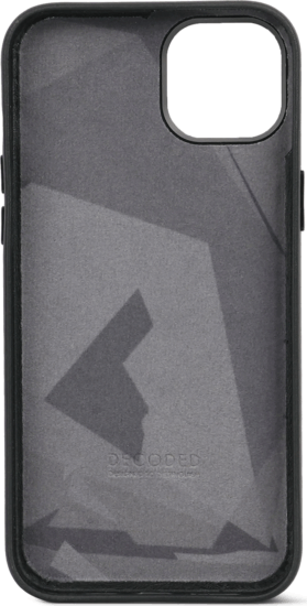 Decoded Leather Apple iPhone 15 Plus MagSafe Bőr Tok - Fekete