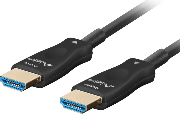 Lanberg CA-HDMI-30FB HDMI - HDMI 2.1 Optikai Kábel 10m - Fekete