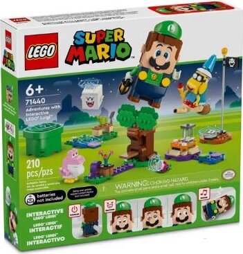 LEGO® Super Mario: 71440 - Kalandok az interaktív Luigi figurával LEGO® Super Mario: 71440 - Kalandok az interaktív Luigi figurával