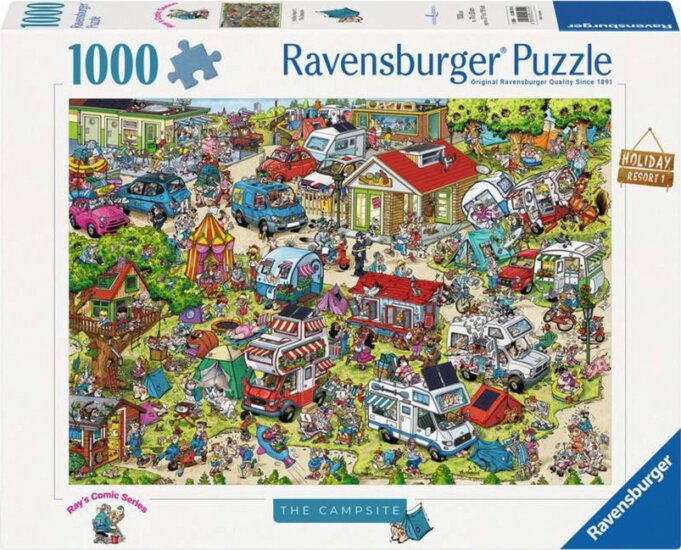Ravensburger 12000721 - A Kemping Puzzle 1000 darabos Ravensburger 12000721 - A Kemping Puzzle 1000 darabos