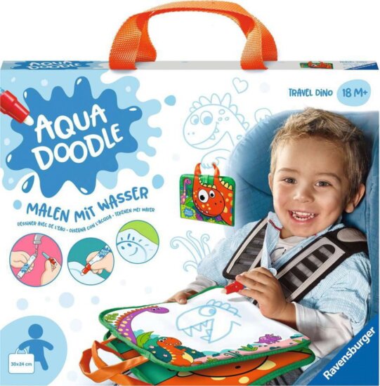Ravensburger 04566 - Ministeps Aqua Doodle Rajzszőnyeg - Utazó Díno Ravensburger 04566 - Ministeps Aqua Doodle Rajzszőnyeg - Utazó Díno