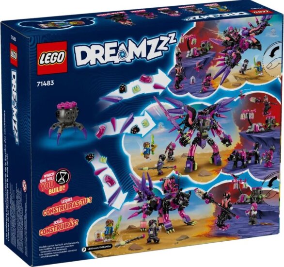 LEGO® DREAMZzz: 71483 - A Sötét Boszorkány Rémálomlényei