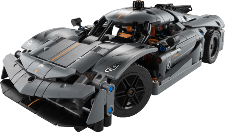 LEGO® Technic: 42173 - Koenigsegg Jesko Absolut szürke hiperautó LEGO® Technic: 42173 - Koenigsegg Jesko Absolut szürke hiperautó