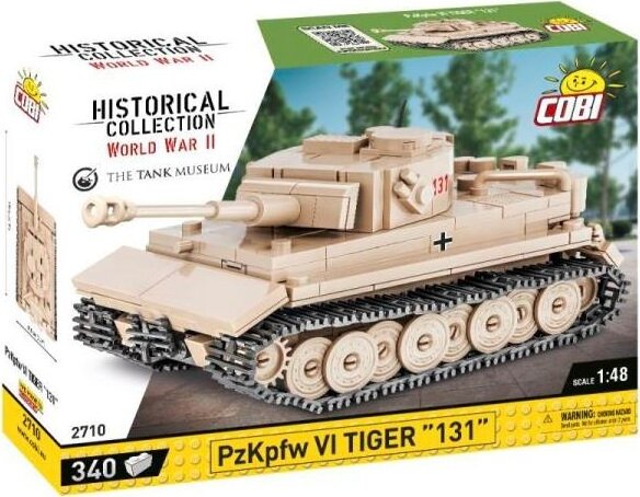 Cobi: PzKpfw VI Tigris Tank 350 darabos építőjáték 1:48