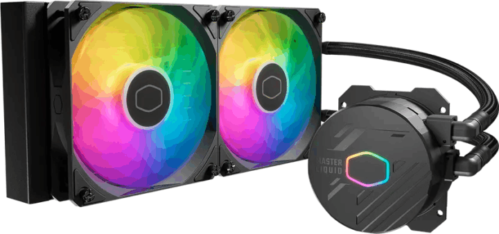 Cooler Master Master Liquid 240L Core ARGB CPU Vízhűtés Cooler Master Master Liquid 240L Core ARGB CPU Vízhűtés