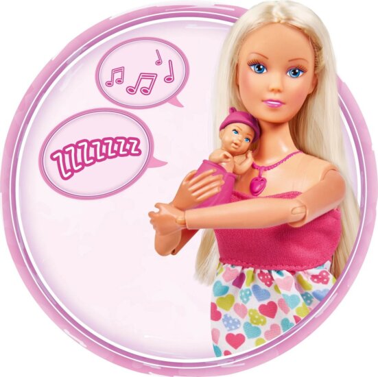 Simba Steffi LOVE New Born Interaktív állapotos Baba