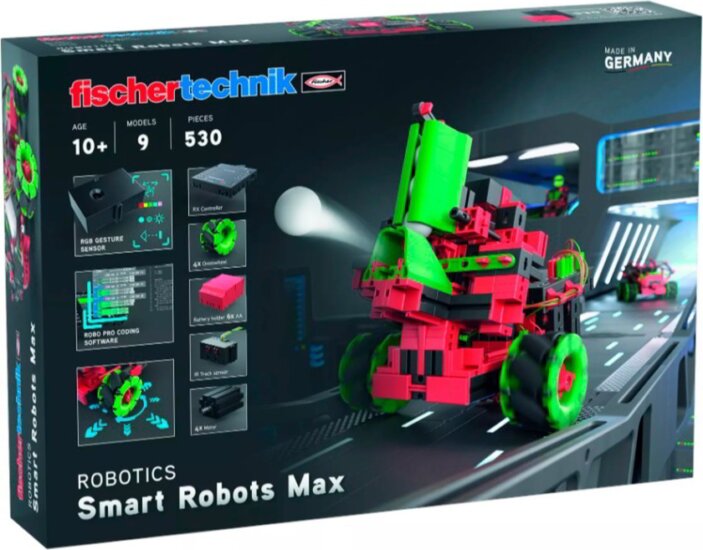 Fischertechnik 564111 Robotika 530 darabos Smart Robot Építőjáték Fischertechnik 564111 Robotika 530 darabos Smart Robot Építőjáték