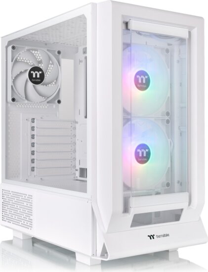 Thermaltake Ceres 350 MX Midi Torony Számítógépház Üveg oldallappal - Fehér