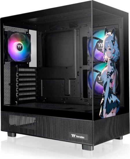 Thermaltake View 270 SP Edition Midi Torony Számítógépház Üveg oldallappal - Fekete