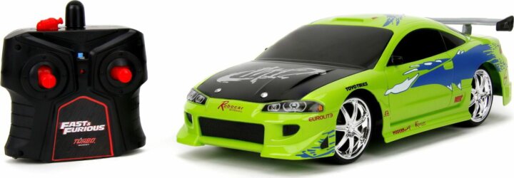 Jada Fast & Furious RC 1995 Mitsubishi Eclipse 1:16 Távirányítós Autó