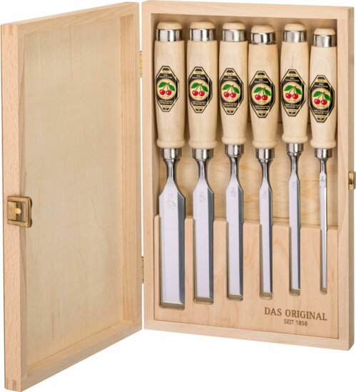 Kirschen 1101 HK Prémium favéső készlet fa dobozban 6 darabos