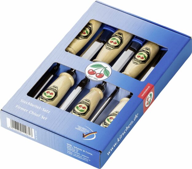 Kirschen 1111 SB Prémium favéső készlet Papír dobozban 6 darabos Kirschen 1111 SB Prémium favéső készlet Papír dobozban 6 darabos