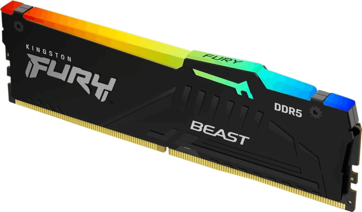 Kingston 16GB / 6000 Fury Beast Black RGB Expo DDR5 RAM