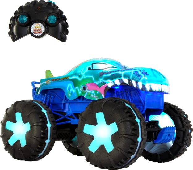 Hot Wheels JBD90 Monster Trucks Mega Wrex Alive RC távirányítós autó