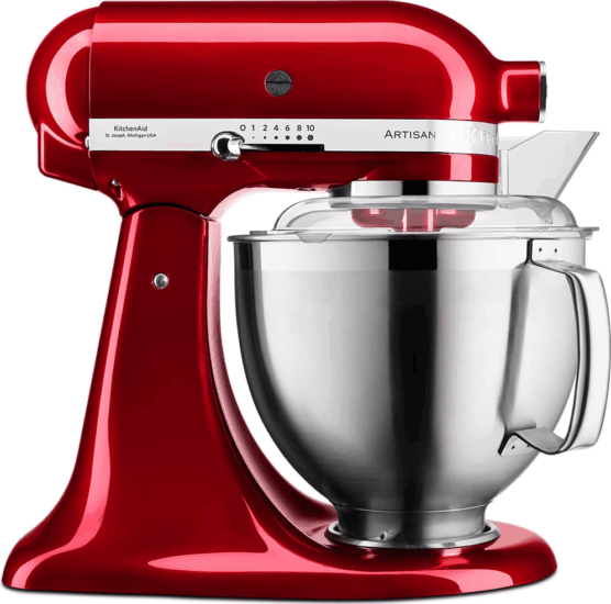 KitchenAid Artisan 5KSM185 4,8l Robotgép - Piros