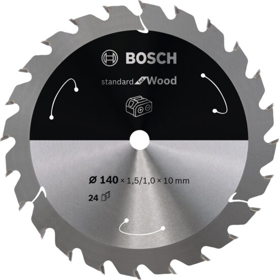 Bosch Standard Fa Körfűrészlap Ø 140mm 24 fog