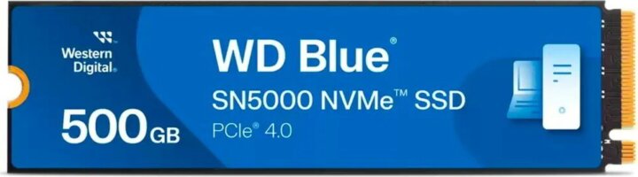 WD 500GB Blue SN5000 PCI-e M.2 SSD
