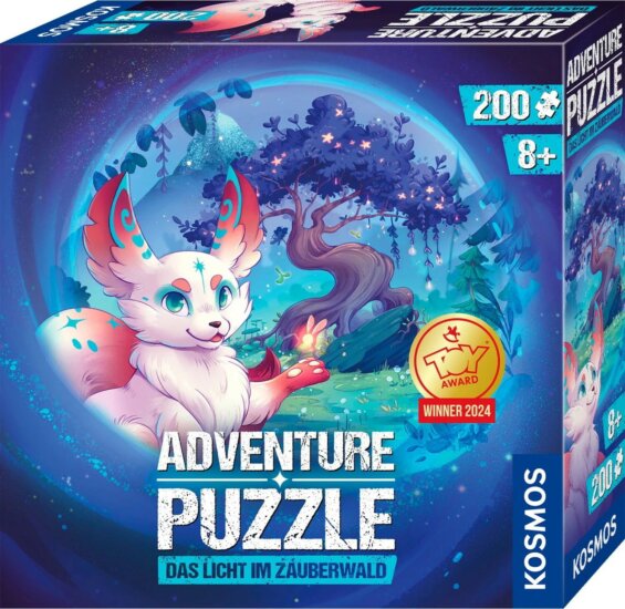 Kosmos 683597 Az Erdő Fénye 200 darabos Kaland társasjáték Puzzle