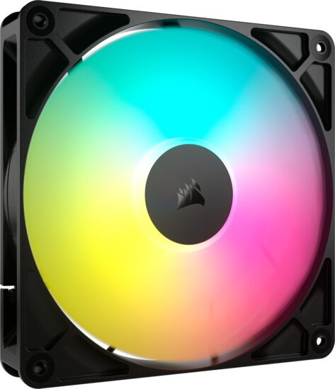 Corsair RS140 ARGB 140mm PWM Rendszerhűtő ventilátor - Fekete Corsair RS140 ARGB 140mm PWM Rendszerhűtő ventilátor - Fekete
