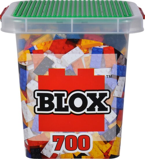 Simba 104114200 Blox Eimer 700 darabos építőkocka készlet