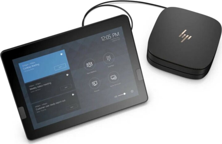 HP Elite Slice G2 Mini PC + Display (12,3"FHD / Intel Core i5-7500T / 8GB / 128GB / UHD / Win10)