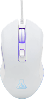 The G-Lab Kult Helium Vezetékes Gaming Egér - Fehér